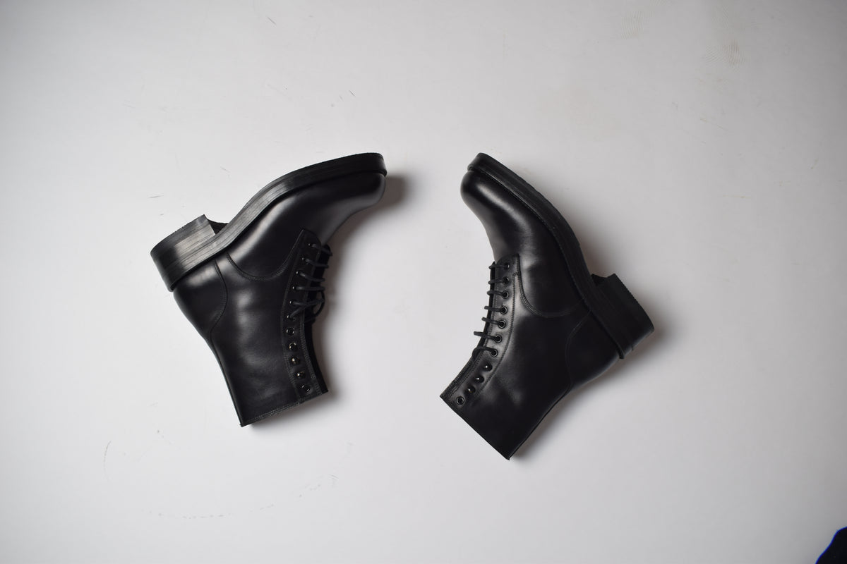 Black Combat Boot | Herren