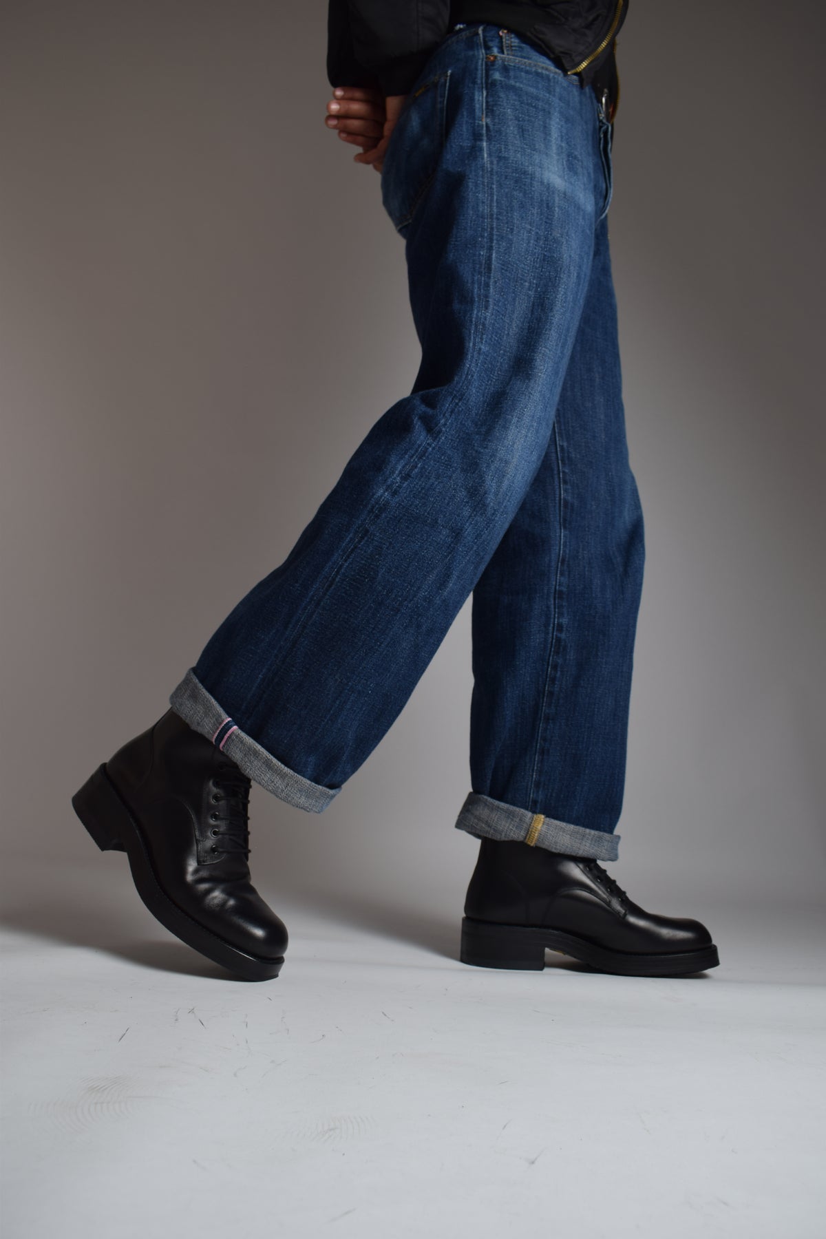 Black Combat Boot | Herren
